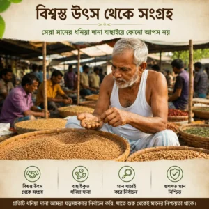 FreshPalli Premium Coriander Powder Preparation Process